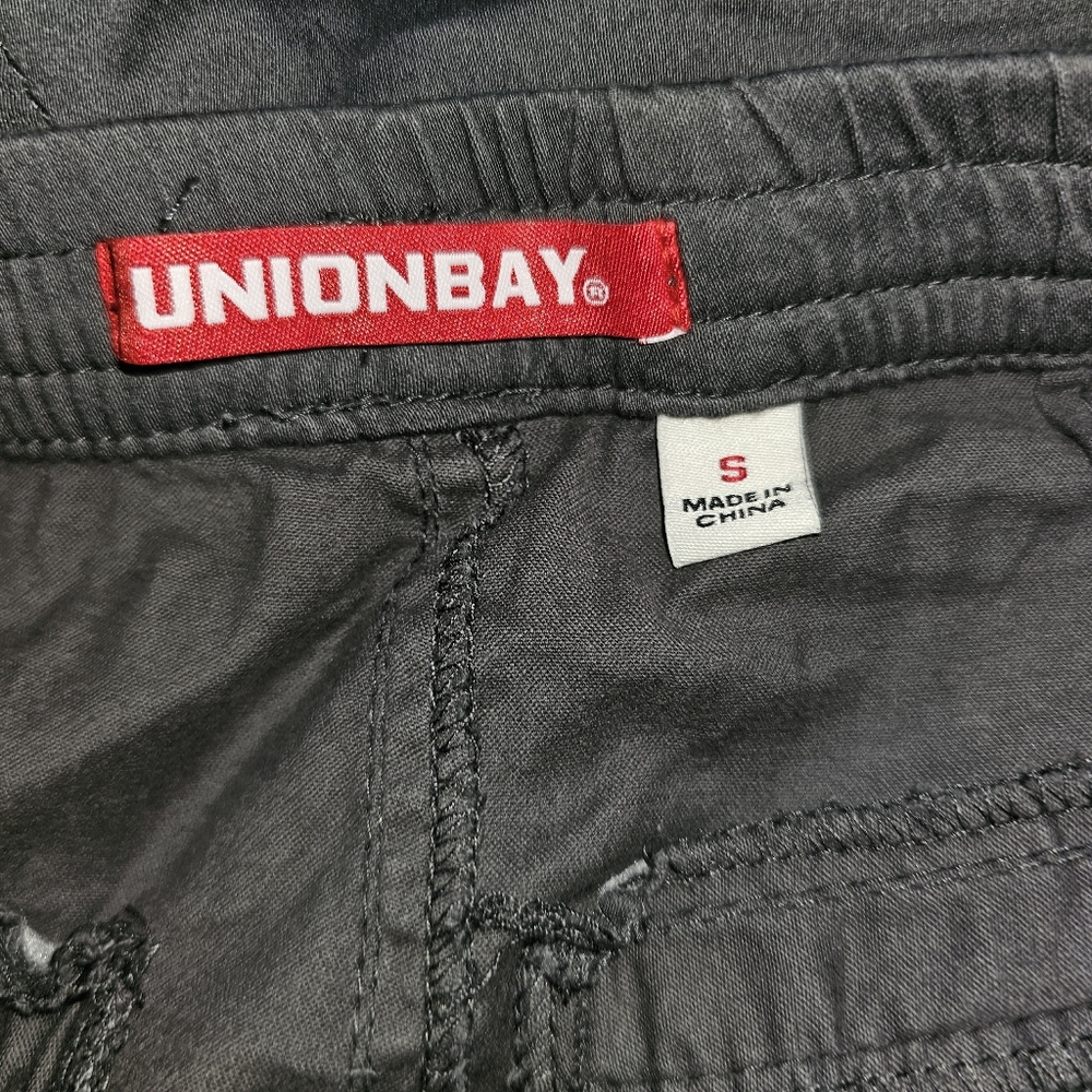 NWT Union Bay Shorts sz S, gray tie waist, never worn in perfect condition - Picture 3 of 4